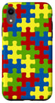 Coque pour iPhone XR Autism Awareness Puzzle Pieces Case 2