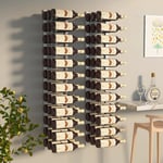 Prolenta Premium - Furniture Limited - Casier à vin mural pour 36 bouteilles 2 pcs