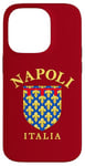 Coque pour iPhone 14 Pro Drapeau de l'Empire romain de Naples - Souvenir de l'Italie - Drapeau Napoli