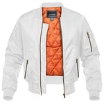 Magcomsen-Blouson Bombardier Pour Homme",Veste Coupe-Vent,Doublure Orange,Chaud,Décontracté,Optique,Happator,Automne,"Hiver