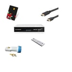 CAHORS Récepteur satellite HD + Carte TNTSAT V6 + Câble HDMI +LNB -HD ME