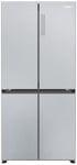 Haier HCR3818ENMG American Fridge Freezer - Silver