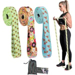 Långa Motståndsband Set Tyg Pull Up Assistans Träningsband 3 Pack Tjockt Tyg Stretch Workout Band För Träning, Loop Motståndsband S