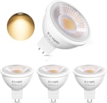 DoRight MR16 LED Bulbs 7W GU5.3 Light (50W Warm White 2700k 