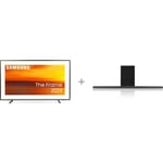 Samsung 43" LS03D The Frame – 4K QLED TV + HW-S700D 3.1 Dolby Atmos Soundbar -tuotepaketti