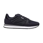 BOSS Mens Runner Style Trainer Trainers Dark Blue 10 (44)