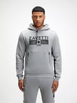 Zavetti Canada Ovello 2.0 Chevron Hoodie - Grey, Grey, Size S, Men