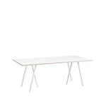 HAY Loop Stand matbord White laminate-white, 200 cm