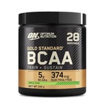 Optimum Nutrition Gold Standard BCAA Train + Sustain, Amino Acids Pre Workout Powder, Sports Drink with Vitamin C, Zinc, Magnesium and Electrolytes, Apple and Pear Flavour, 28 Servings, 266 g