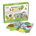 Learning Resources Sensory Leaves maths Activity Set, Pattern Play, Shape Puzzle, Pattern Blocks Cards, Maths Counters, Sorting Toy, Counting Toy, Preschool Activities, Ages 3+