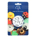 House Of Cake Edible Sugar Eyes, Cake Decorations For Animals, Monsters, And Aliens On Cakes, Cupcakes, Muffins, Cookies, 25g