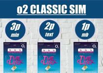 O2 SIM CARD PAY AS YOU GO 02 FOR TRACKER o2 MOBILE PHONES ALARM SYSTEM DOOR BELL