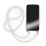 Clear Case for iPhone 14 Pro Plus (6.7) with Lanyard/Shoulder Strap/Phone Cord Pearl