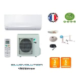 Climatiseur réversible Mono-split Daikin FTXF20E + RXF20E + kit de pose 3 mètres bluevolution a++