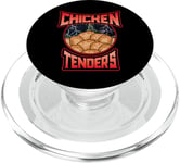 Filets de poulet Tendies drôles Musique rock Gourmand PopSockets PopGrip pour MagSafe