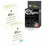 Ex-Pro 2x EN-EL22 1100mAh Li-on Digital Camera Battery for Nikon 1 J4 1 S2