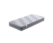 King of Dreams Lot de 2 Matelas 90x190 Tissu 90% Polyester 10% Bambou 240 g/m2 - Rembourrage 100% Polyurethane 2 cm - 24 cm - Ferme + 2 Protèges Matelas OFFERTS Maxi