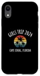 Coque pour iPhone XR Girls Trip 2024 Cape corail Floride Palmier