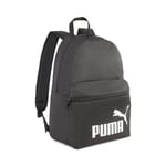 Puma Phase Backpack Unisex Rucksack 079943-01 Black Sports Gym Commute School