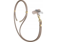 Nyckelband För Telefon - 3Mk Easyclip Elite - Taupe (Guld)