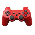 ZOMTOP contrôleur Bluetooth pour SONY PS3 manette pour Play Station 3 manette sans fil pour Sony Playstation 3 PC  - Type red