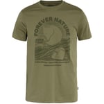 Fjällräven Mens Fjällräven Equipment T-shirt (Grön (GREEN/620) Large)