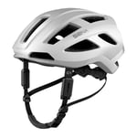 Sena C1 Casque vélo intelligent avec intercom Bluetooth et connectivité smartphone pour la musique, le GPS et les appels téléphoniques (Blanc mat, M)