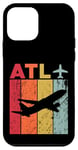 Coque pour iPhone 12 mini ATL Aéroport Hartsfield Jackson d'Atlanta