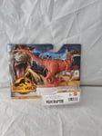 Jurassic World Dominion Red Velociraptor  Ferocious Pack Dinosaur Figure Mattel