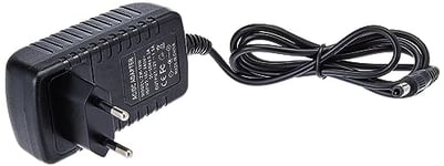 LEYF Alimentation Universelle 12V DC 1.5A, AC 100-240V 50/60Hz, Adaptateur, Alimentation Enfichable/Longueur de Câble 120cm (fiche Jack 5.5 – 2.1mm) Compatibl5 avec Box TV, Bandes LED,Routeur,Caméra