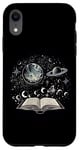 iPhone XR Book Galaxy Star Stars Pattern Print Case