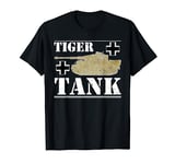 Tiger Tank - Historical World War 2 (WW2) German Panzer T-Shirt