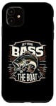 iPhone 11 Get Your Bass In Boat Funny Bass Fishing Catfish Day Case