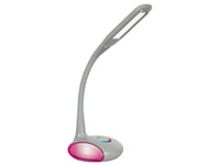 Activejet Lampka Biurkowa Led Aje-Venus Rgb Grey, Grå, Plast, Sovrum, Barnrum, Universal, Modern, Ce, Rohs, Iso 9001, Iso 14001, Glödlampan/-Lamporna Kan Inte Bytas Ut