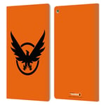 OFFICIAL TOM CLANCY'S THE DIVISION 2 LOGO ART LEATHER BOOK CASE FOR AMAZON FIRE