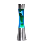 Lampe À Lava SANDRO 39Cm Bleu Vert Inclus. Ampoule Interrupteur D'ambiance