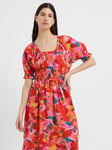 Great Plains Desert Flower Cotton Midi Dress, Multi