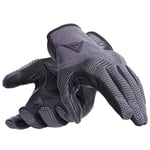 Dainese - Argon Gloves, Knit Fabric Motorbike Gloves with Knuckle Protectors, Tear Closure, Touch Screen Compatibility, Men's Motorcycle Gloves 3XL, Anthracite