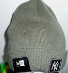 NEW ERA NY NEW YORK MENS BEANIE WARM HAT  OLIVE