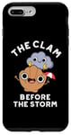 iPhone 7 Plus/8 Plus The Clam Before The Storm Funny Weather Puns Case