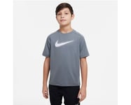 Nike Dri-Fit Graphic Shorts Sleeve Tee T-shirts Str. M 137-147 (Junior) Farge: Grå