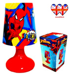 Spiderman Table/Desk Lamp,Bedroom,Bedside Lamp Night Light,Official Licenced