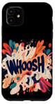 Coque pour iPhone 11 Costume humoristique Whoosh