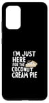 Coque pour Galaxy S20+ Je suis juste là pour le mème de la tarte à la crème de noix de coco