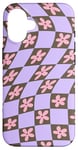 Coque pour iPhone 16 Danish Pastel Esthetic Copenhagen Flower Market Check Twist