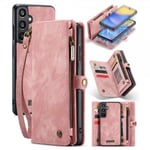 CaseMe Samsung Galaxy A15 Fodral 008 Series Löstagbart Skal Rosa