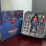 Spiderman Into the Spider-Verse Action SV Peter B. Parker Sentinel Miles Spider Man Action Figures Model Toys Joint Movable Doll