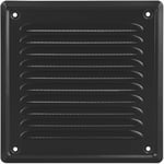 Grille d'aération - Grille aeration rectangulaire 14x14 cm - Grille aeration exterieur - Grille ventilation - Vétiver métallique - a Grillage pour moustiquaire - Grille murale en filet