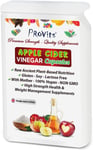 120 Apple Cider Vinegar Capsules with Mother 1200mg per Serving Natural High - &