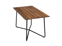 Grythyttan Stålmöbler Bord B25A Teak/svart 120 x 70 cm